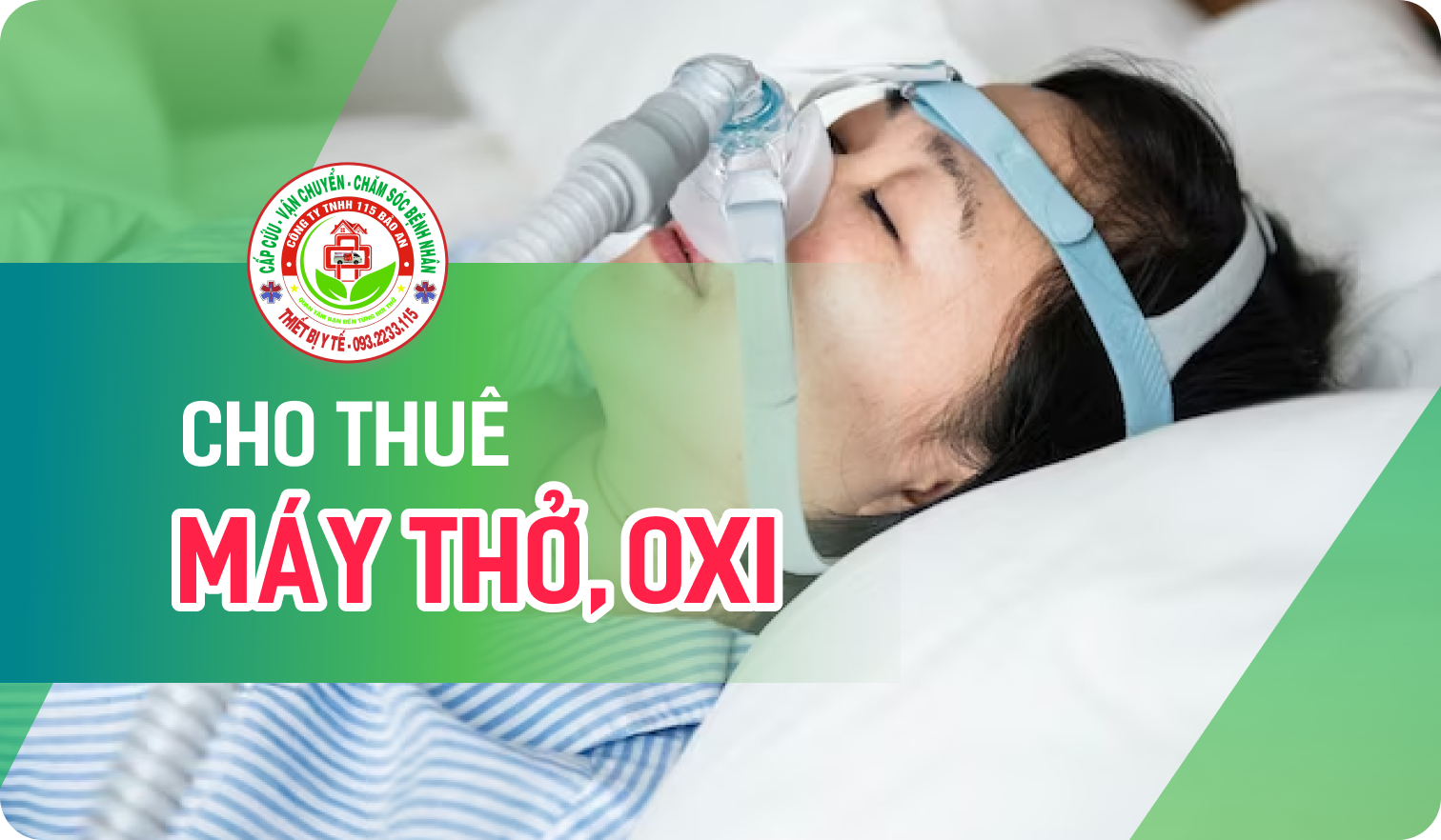 Cho thuê máy thở oxy